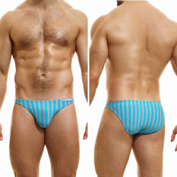 Modus Vivendi - X-Retro Low Cut Brief - Blue - Picture 2 of 8